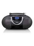 Lenco SCD-6900BK - Boombox with DAB+ FM radio and CD/ MP3 player - Black - DAB/DAB+/FM - Stereo - Svart