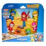 Coffret 7 figurines Paw Patrol Pat'patrouille Rescue Wheels