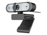 Axtel Ax-Fhd Webcam Pro - Webbkamera - Färg - 1920 X 1080 - Ljud - Usb 2.0 - Mpg, Yuy2