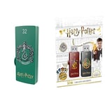 Durabilité et Performance avec Les Panoplies Harry Potter : Powerbank Slytherin 10000mAh + Pack 2 Clés Gryffindor et Hogwarts 32 Go