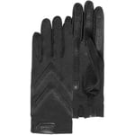 Gants Isotoner  Gants Femme tissu extensible recyclé Noir