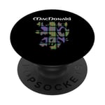 Clan McDonald Tartan Nom de famille écossais Scotland Pride PopSockets PopGrip Adhésif