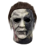 Michael Myers Mask, Latex Michael Myers Skräckmask, Halloween Ends Mask Michael Myers Mördares Kostym