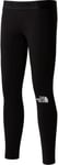 The North Face Girls Everyday Leggings Black Small 7-8 Years New