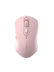 Dareu Wireless mouse LM115G 2.4G 800-1600 DPI (pink) - Hiiri - 6 painiketta - Vaaleanpunainen