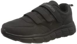 KangaROOS Kr-arla V, Basket Femme, Jet Black/Mono, 41 EU