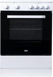 Sia ESCA61W White Freestanding Electric Cooker Oven, 60Cm Wide