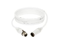 IceRock XLR Cable 3-pin White 3m