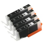 4 Black Ink Cartridges For Canon CLI551XL iP7200 iX6850 MG5550 MG5600 MG5650