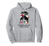 Ireland Heritage English Grown Irish Roots Pullover Hoodie