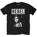 Amy Winehouse AMYTS04MB05 T-Shirt, Black, XX-Large