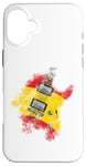 iPhone 16 Plus Electric Guitar Spanish Flag Spain Guitarist Musician Case