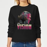 Sweat Femme Vision Avengers - Noir - XL - Noir