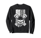 It's In The Blood Cool Classic Vintage Motorbike Men Women Sweatshirt