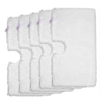 5 Pack Microfiber Steam  Mop Pads Compatible for  Rectangle Mop Head5934