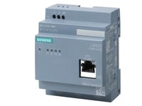 Siemens Logo! Csm12/24, Grå, 0,1 Gbit/S, Koblet Med Ledninger (Ikke Trådløs), 10/100Base-T(X), 12 - 24 V, 190 G