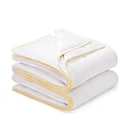 Sancarlos Couette en Duvet Vivaldi – 300 g (120 + 180 Fils) – 92% Duvet Oca – Lit 4 Saisons 160/180, 260 x 220 cm – Blanc