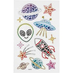 Creativ Rhinestone stickers - Rymden 15x16,5 cm