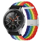 Flätat Elastiskt Armband Samsung Galaxy Watch 46mm - Pride