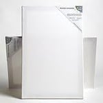 Mesure 100X70Cm Toiles Pour Peinture Cadre En Châssis Toilé Préparation Universel Pour Toutes Les Techniques De Peinture Grain 42 Extrafine ¿ Fabriqué En Italie