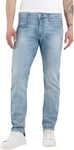 Replay men's jeans Anbass slim fit with power stretch, blue (Light Blue 010), 30W / 30L