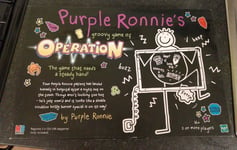 PURPLE RONNIE'S GROOVY GAME OF OPERATION NEW UNUSED RARE GAME HASBRO 2001