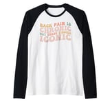 Big Boob Humor Iconic Funny Inappropriate Embarrassing Raglan Baseball Tee