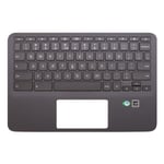 Palmrest Keyboard HP Chromebook 11 G8 - Dark Gray - QWERTY Neuf