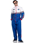 Speedway Racer - Formel 1 Jumpsuit Maskeraddräkt till Herr