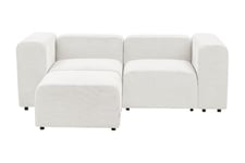 Brenden Modulsoffa 2-sits - Vit Komplett modulsoffa