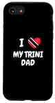 iPhone SE (2020) / 7 / 8 I Love My Trini Dad Trinidad and Tobago Flag Dad Fathers Day Case