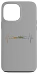 Coque pour iPhone 13 Pro Max Train Heartbeat Locomotive Chemin de fer Vapeur Modèle Train