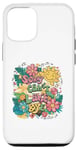 Coque pour iPhone 15 Pro Sorry Can't Lake Bye - Chanson florale Funny Groovy Sunny Summer