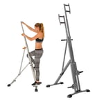 LJYY Machine d'escalade Verticale escalier Pliant Compact Pas-à-Pas-entraînement Cardio-Support en Alliage d'acier réglable en Hauteur-pour Gymnase de Bureau à Domicile