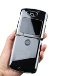 Flip Clear PC Case Cover Anti-scratches for Motorola Moto Razr 5G Mobile Phone