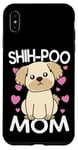 Coque pour iPhone XS Max Shih-Poo Maman Fête des Mères Grand-mère Chien Maman