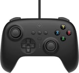 Manette 8bitdo Ultimate filaire pour Switch, PC et Android - Noir