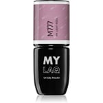 MYLAQ UV Gel Polish Gel neglelak Skygge My Light Rose 5 ml