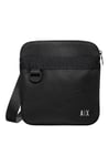 Armani Exchange Pebble Sac à Dos, Plat Homme, Noir, Einheitsgröße