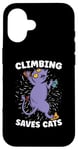 iPhone 16 Climbing Saves Cats Climbing Wall Bouldering Rock Climbing Case