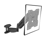 TV mount,Table Top TV Stand TV Wall Bracket Screen Display Bracket Thickened Type Rotation TV Rack Universal Telescopic(Size:B)