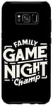 Coque pour Galaxy S8+ Family Game Night Champ |----