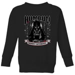 Star Wars Darth Vader Humbug Pull de Noël pour enfants - Noir - 7-8 ans