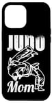 Coque pour iPhone 12 Pro Max Judo Maman Instructeur de judo Jujutsu Fête des mères