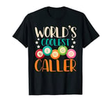 Funny Bingo Caller Gift Lottery Bingo Player Gambling Bingo T-Shirt