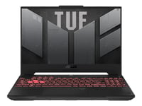 Asus Tuf Gaming A15 Fa507ui-Hq010w - Amd Ryzen 9 - 8945H / Upp Till 5.2 Ghz - Win 11 Home - Geforce Rtx 4070 - 16 Gb Ram - 1 Tb Ssd Nvme - 15.6" 2560 X 1440 (Qhd) @ 165 Hz - Gigabit Ethernet - Wi-Fi 6, Bluetooth - Mecha Gray