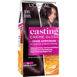 L’Oréal Paris Kokoelma Casting Crème Gloss Intensiivinen värjäys 316 Tumma kirsikka 1 Stk. (5,41 € / 1 Kpl)