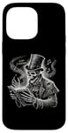 iPhone 14 Pro Max Carols Black Dark Goth Skeleton Christmas Women Men Case