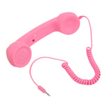 Cell Phone Handset 3.5mm Plug Retro Radiation Proof Wired Telephone Handse Kit