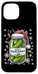 iPhone 15 Funny Christmas Pickle Jokes Merry Picklemas Case